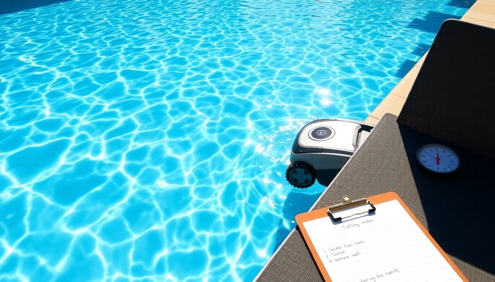 pool maintenance baseline assessment