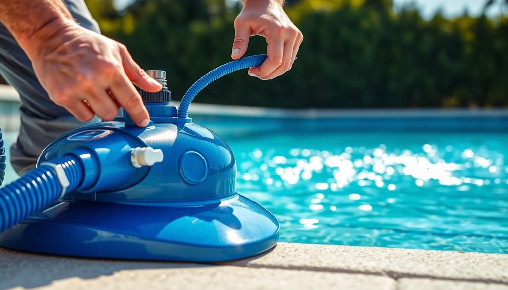 pool preparation and inspection