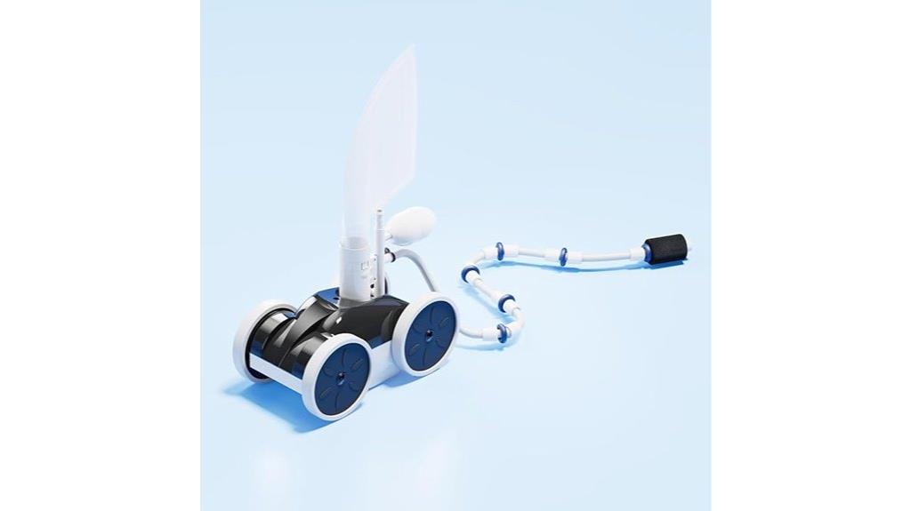 pool side sweeper equipment