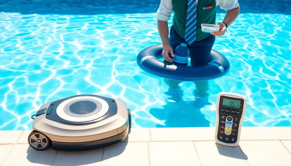 pool water chemical balance