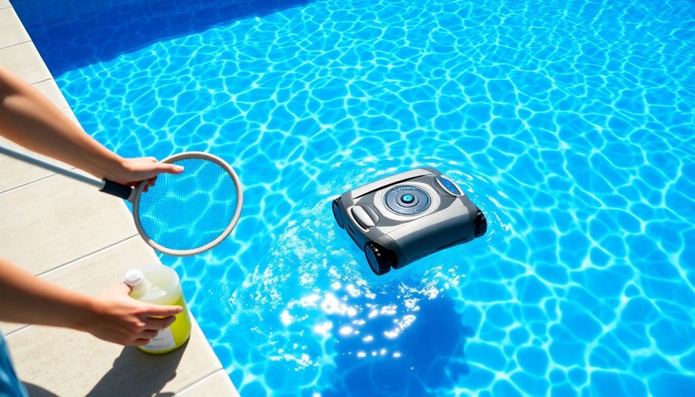 prevent algae with proper maintenance