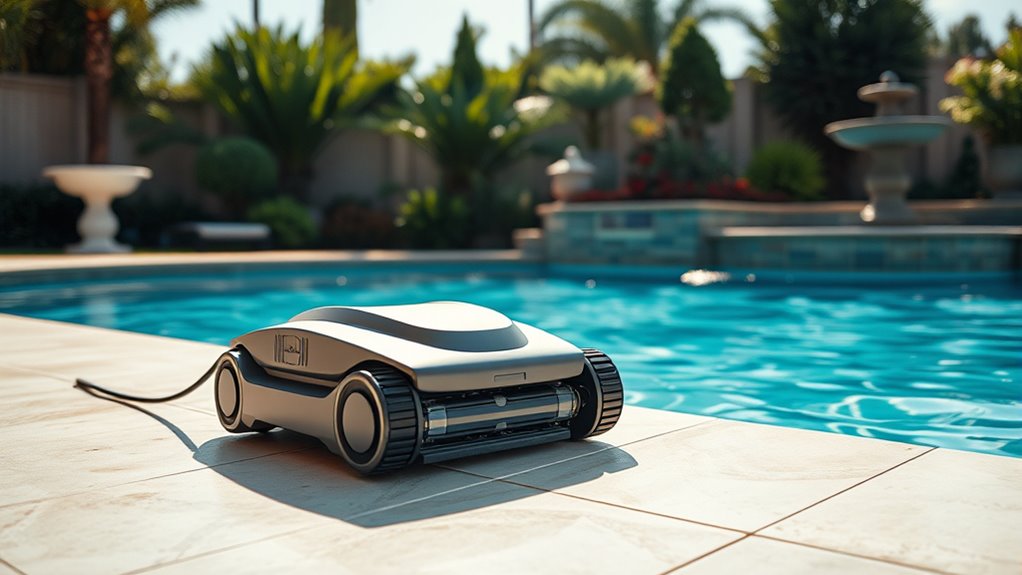quiet efficient pool cleaning