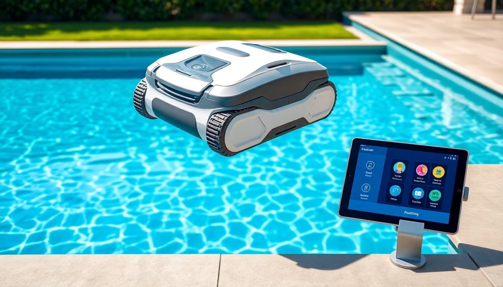 remote control pool cleaning