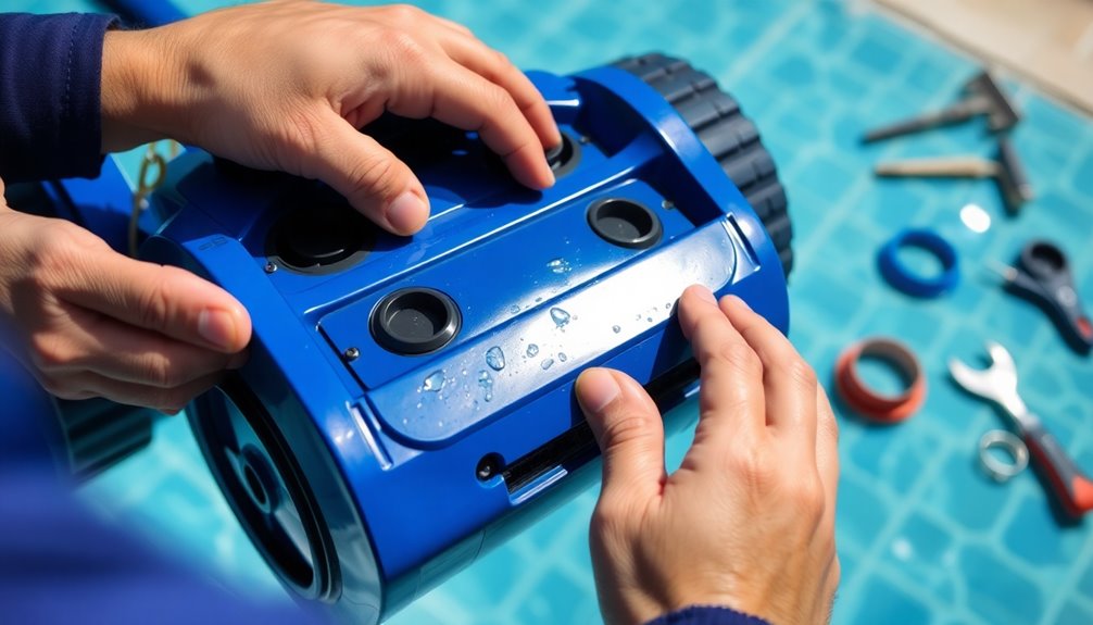 replace damaged seals promptly