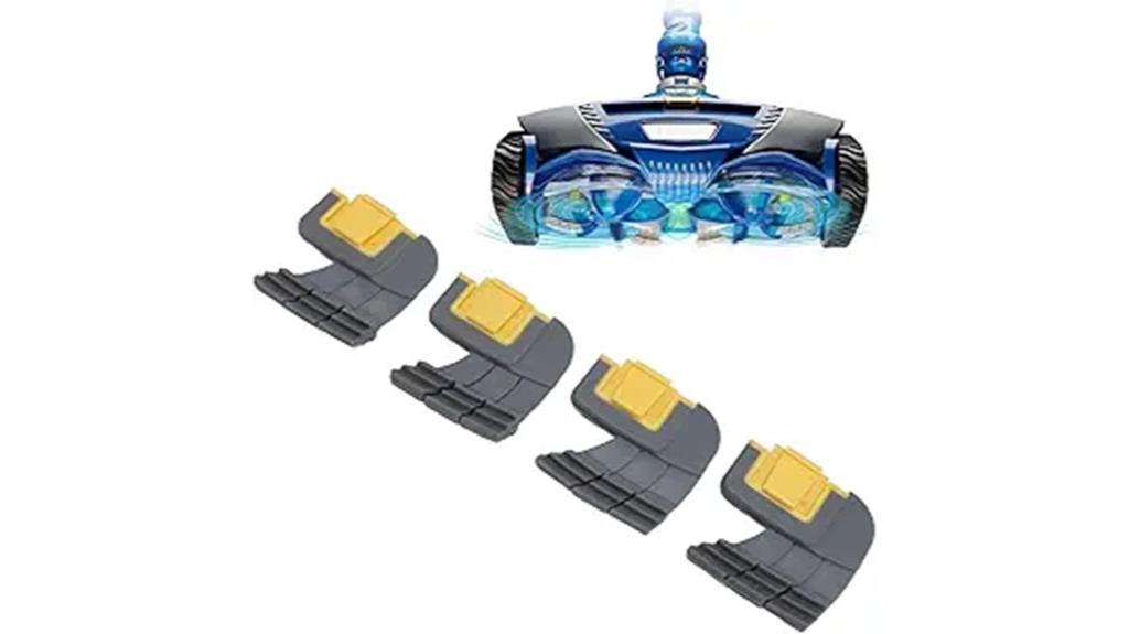robotic pool cleaner brushes
