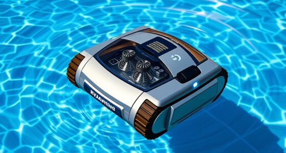 robotic pool cleaner features