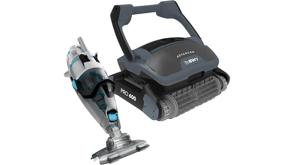 robotic pool vacuum set