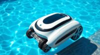 robots autonomously clean pools