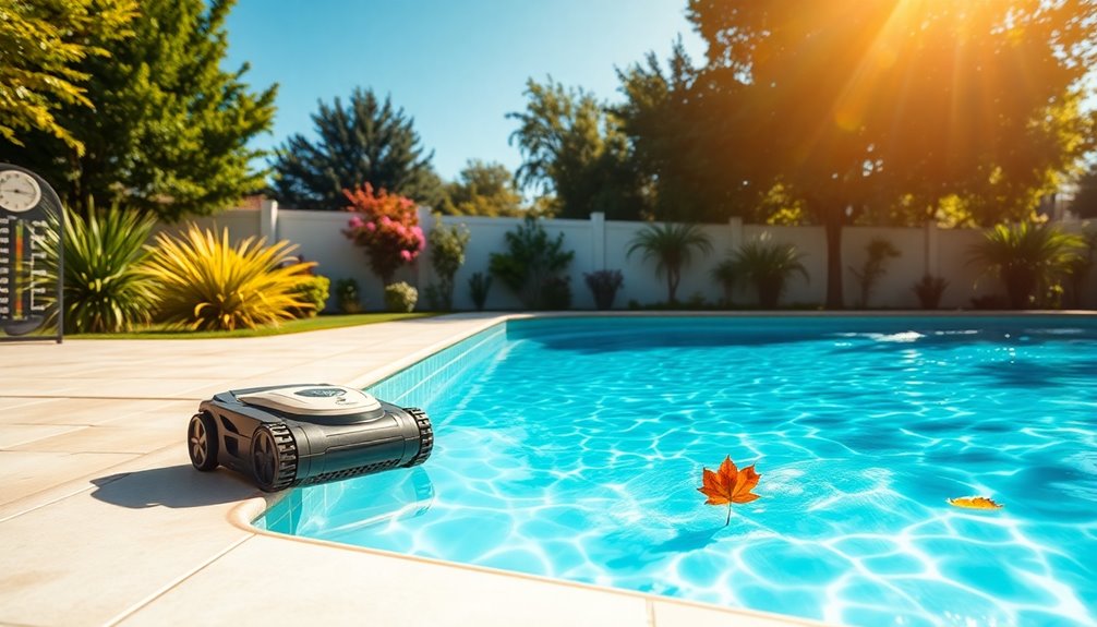 seasonal pool cleaning schedule