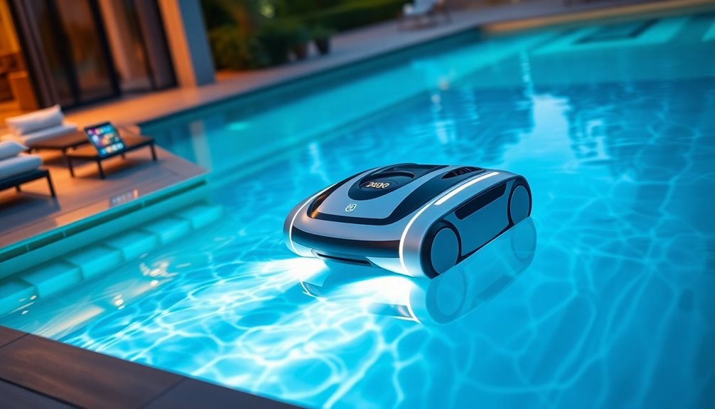 smart pool cleaner control