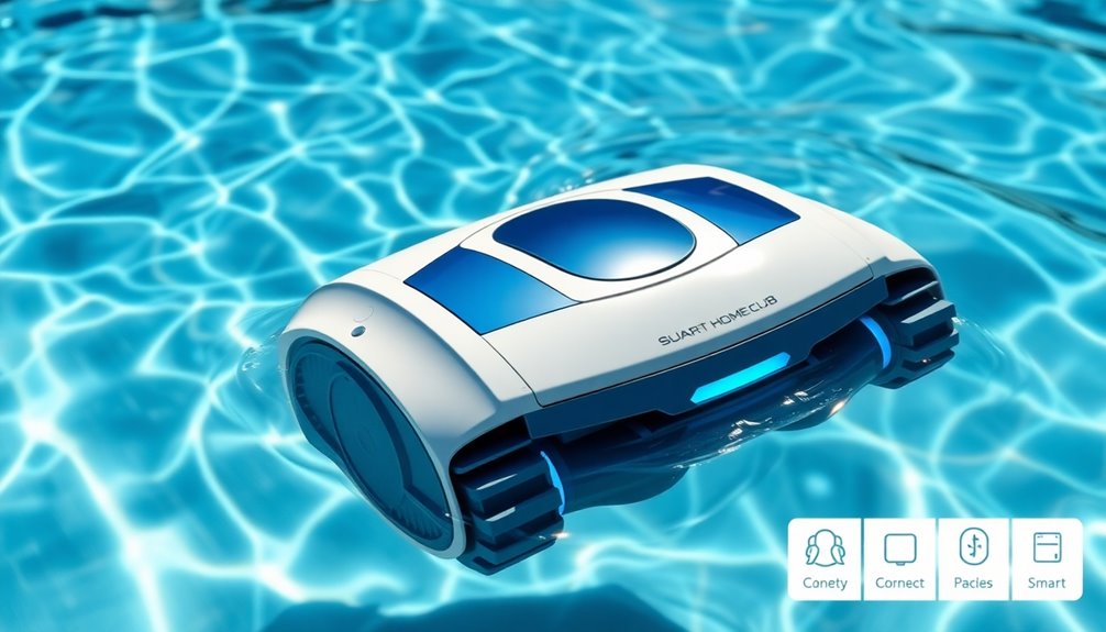 smart pool cleaner integration