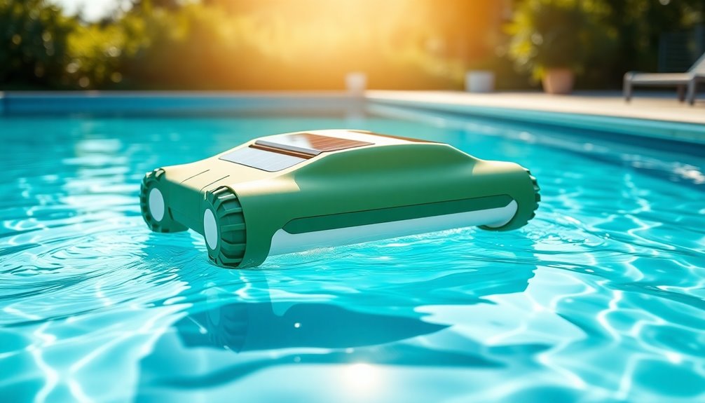 solar powered eco friendly pool systems