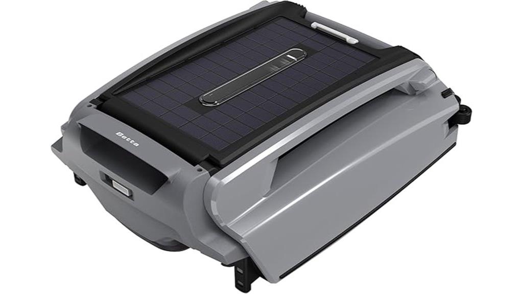 solar powered pool skimmer