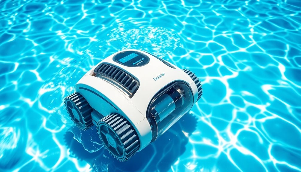 strong suction ensures thorough cleaning