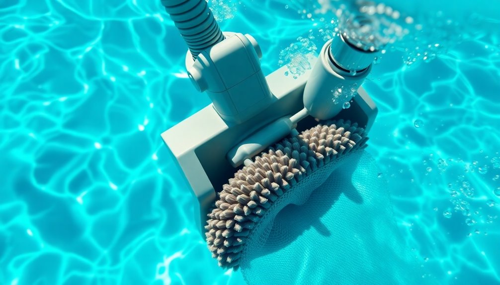 suction pool cleaning mechanism