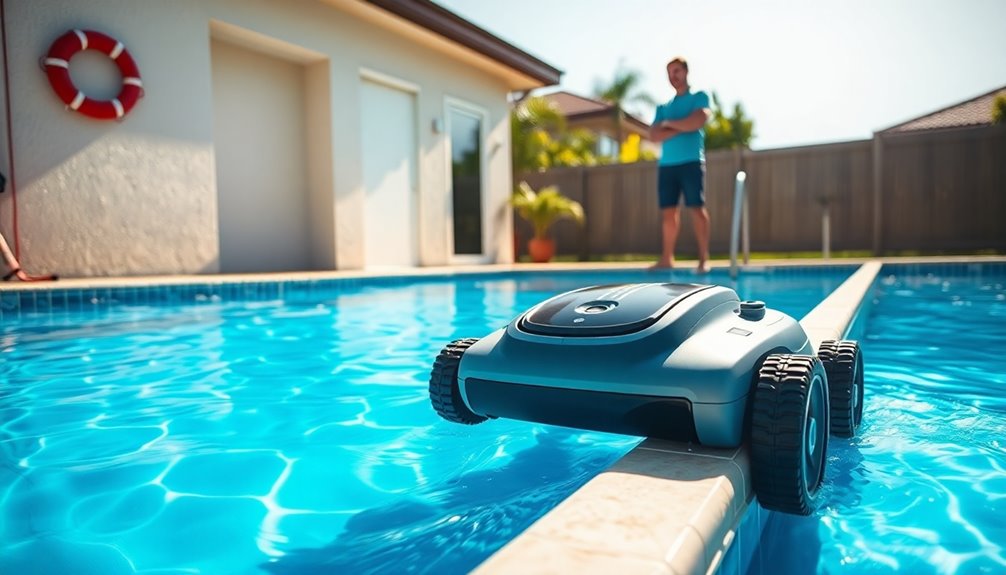 supervise pool cleaning safety
