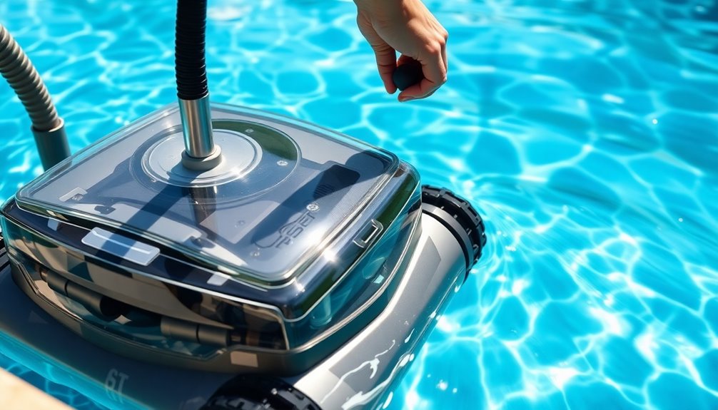 test and adjust suction power