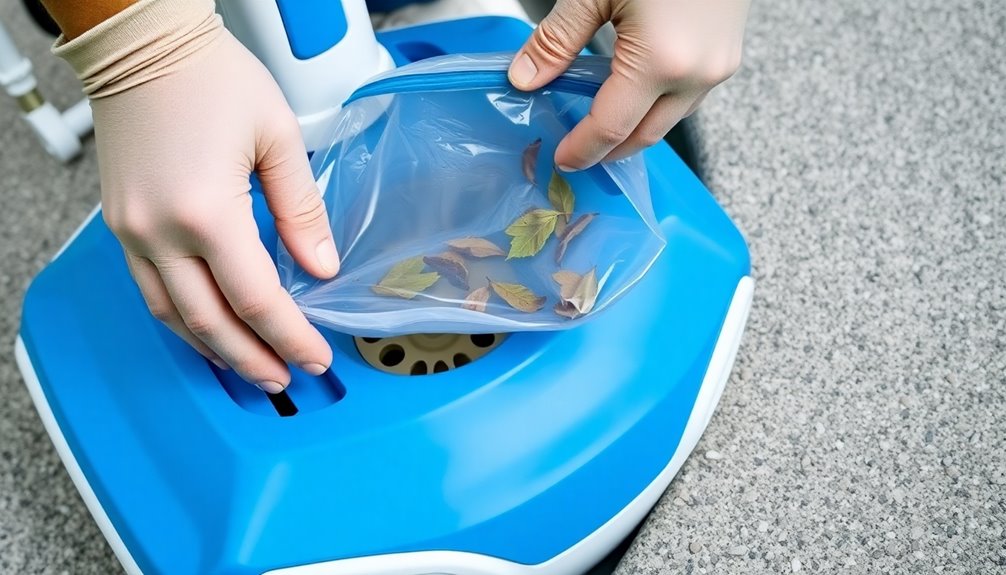 test cleaner check for obstructions