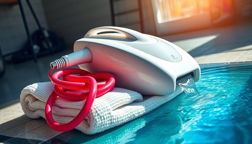 thorough pool cleaner maintenance