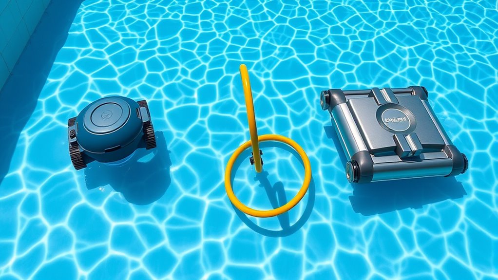 types of automatic pool cleaners