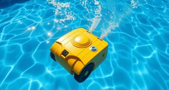 use water pressure to clean