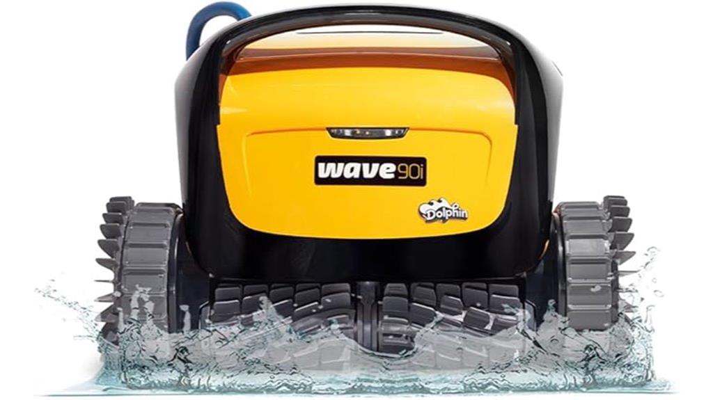 wi fi robotic pool cleaner