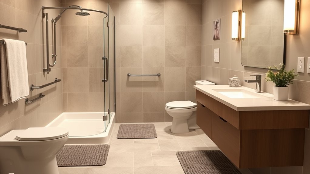 accessible safe bathroom design