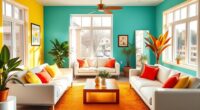 bright colors enhance mood