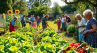 community gardens foster friendships