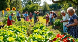 community gardens foster friendships