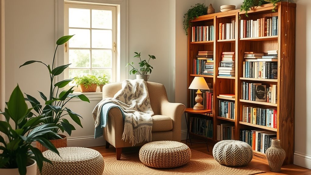 cozy retirement reading nooks