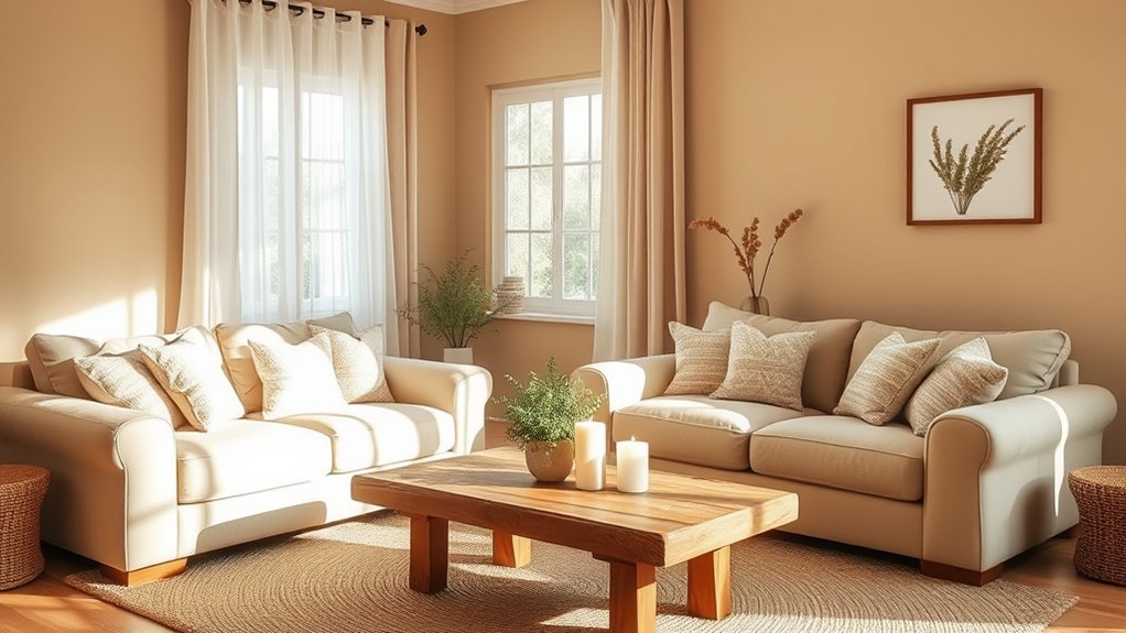 create calm harmonious spaces