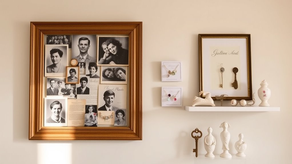 create personalized vintage gallery