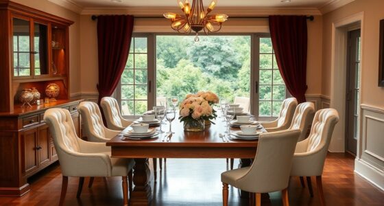 dining room family setup