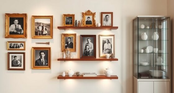 display cherished memories safely
