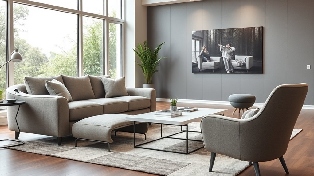 ergonomic adjustable space efficient design