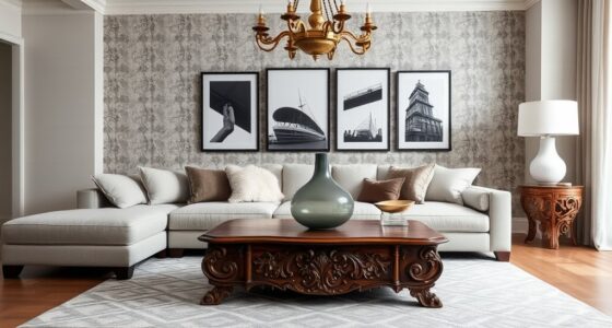 modern classic furniture blend