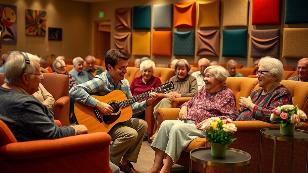 music therapy enhances elderly cognition