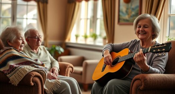 music therapy enhances elderly well being