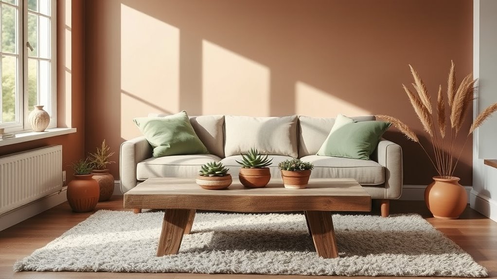 natural earthy colors and lighting