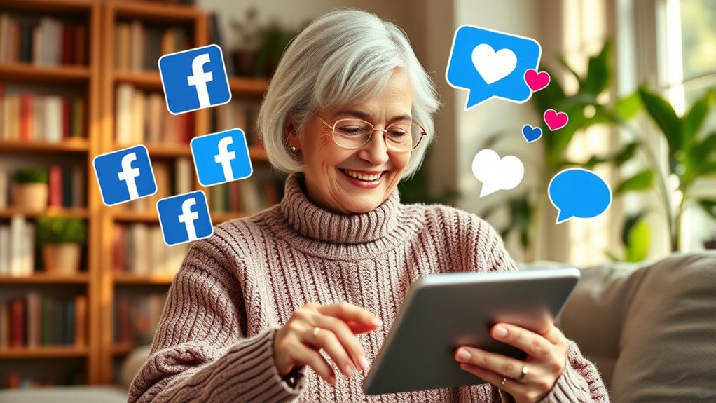 online communities enhance senior well being