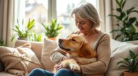 pets improve senior well being