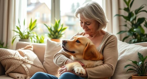 pets improve senior well being