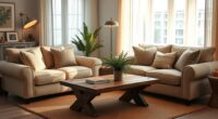 relaxing warm inviting decor