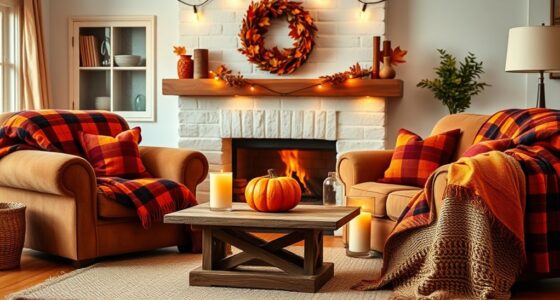 senior friendly cozy fall decor