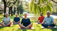 senior mindfulness meditation trend