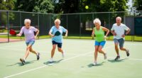 senior pickleball fitness fun