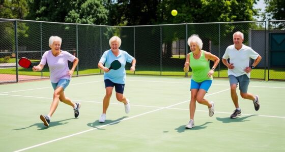 senior pickleball fitness fun
