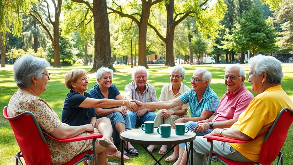 senior social engagement benefits