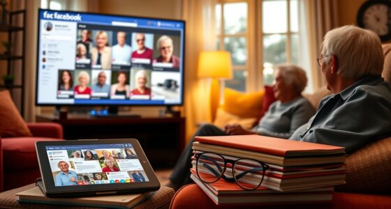 seniors connecting through social media